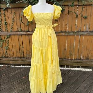 Aqua off the shoulder dress